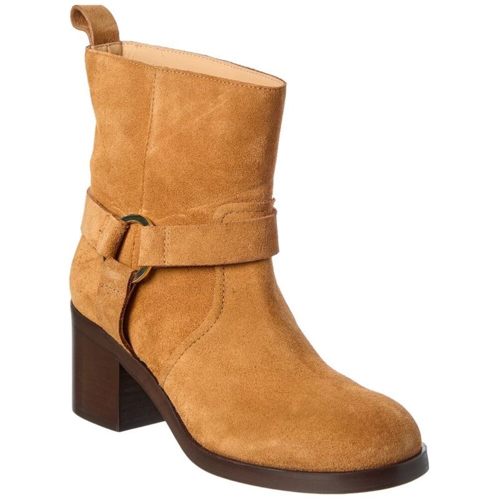Odissi Suede Boot, Brown